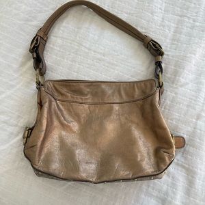 Kenneth Cole bronze leather purse